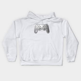 Shiny Game Controller Emblem No. 556 Kids Hoodie